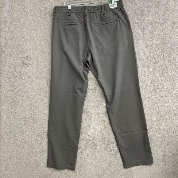 NEW Marc New York Andrew Marc Men's 38X34 Commuter Pants Gray Slim-Fit 4-Way - Picture 4 of 9